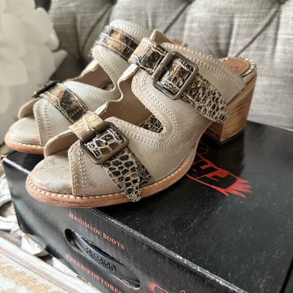 Freebird by Steven Shoes - Freebird By Steven Caprice Sandals Heels Shoes Women’s 8 Worn Once